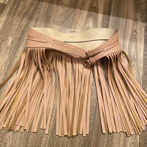 BCBG Bare Fringe Belt